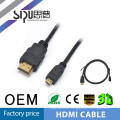 High speed Micro HDMI cable 1.3 D type to A type support 1080P